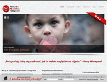 Tablet Screenshot of paf.edu.pl